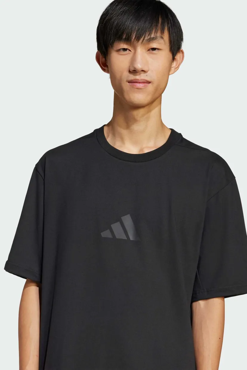 Чоловіча чорна футболка adidas Z.N.E. Loose-Fit 4