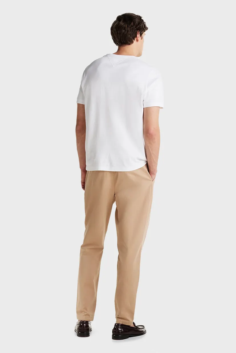 Мужская белая футболка LIGHT INTERLOCK TEE 3