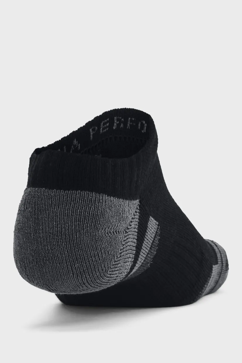 Чорні шкарпетки (3 пари) UA Performance Cotton 3pk NS 4