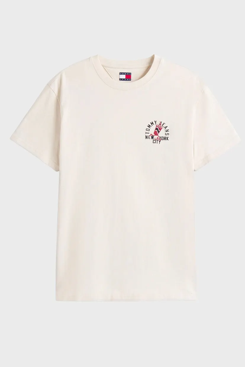 Чоловіча біла футболка REG SMALL MOTIF 4