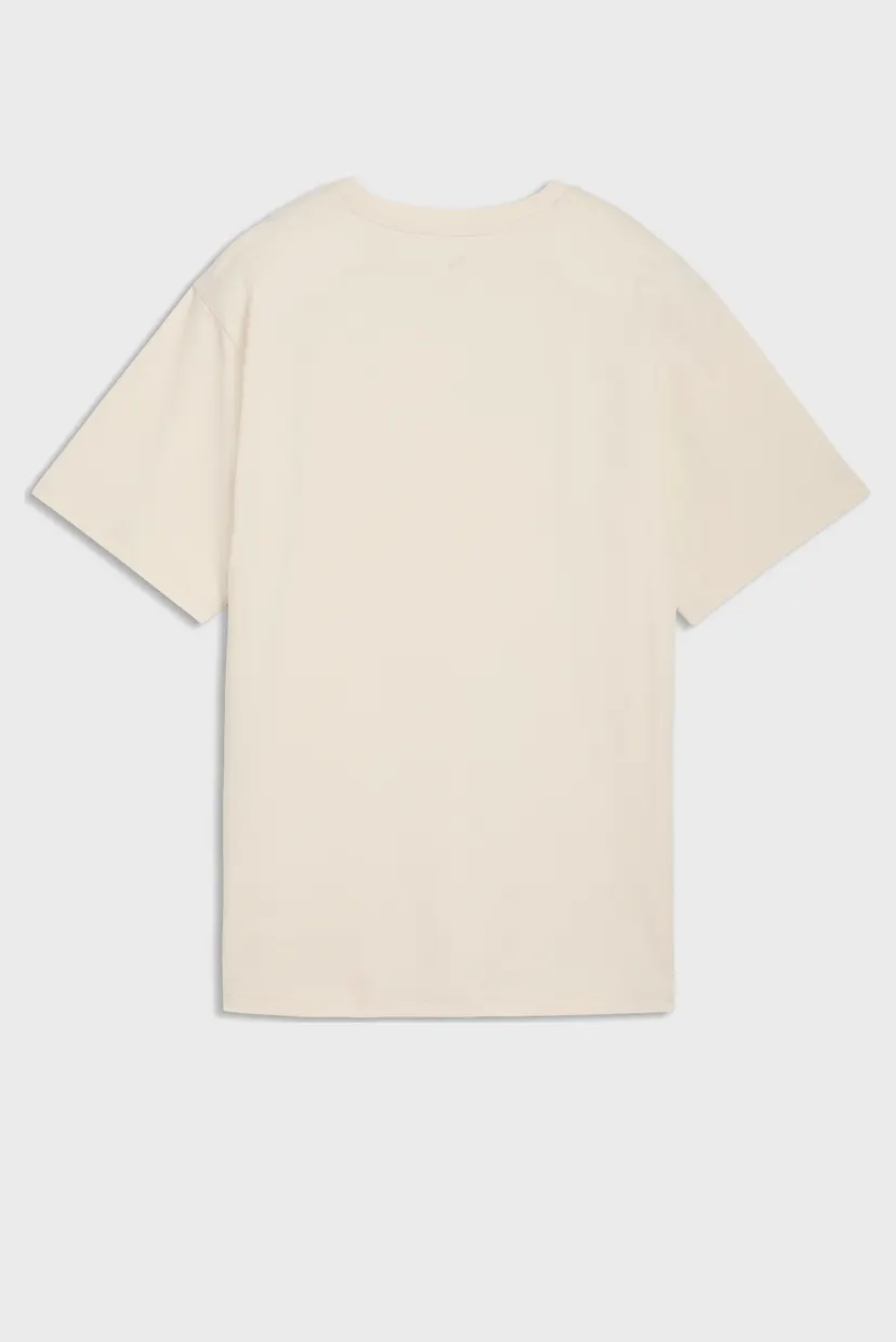 Женская бежевая футболка HER Relaxed Graphic Tee Women 5