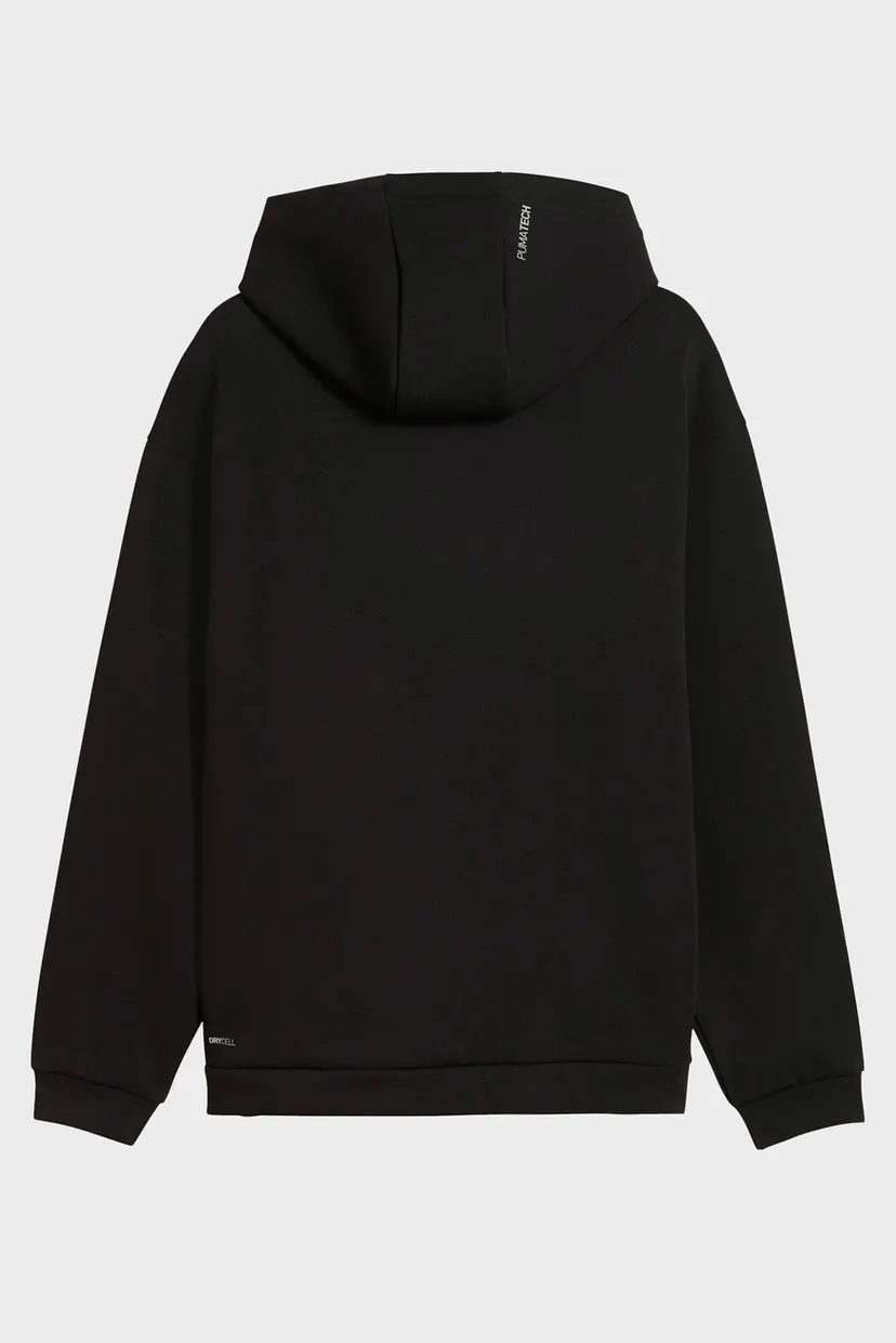 Мужское черное худи PUMATECH Relaxed Hoodie Men 7