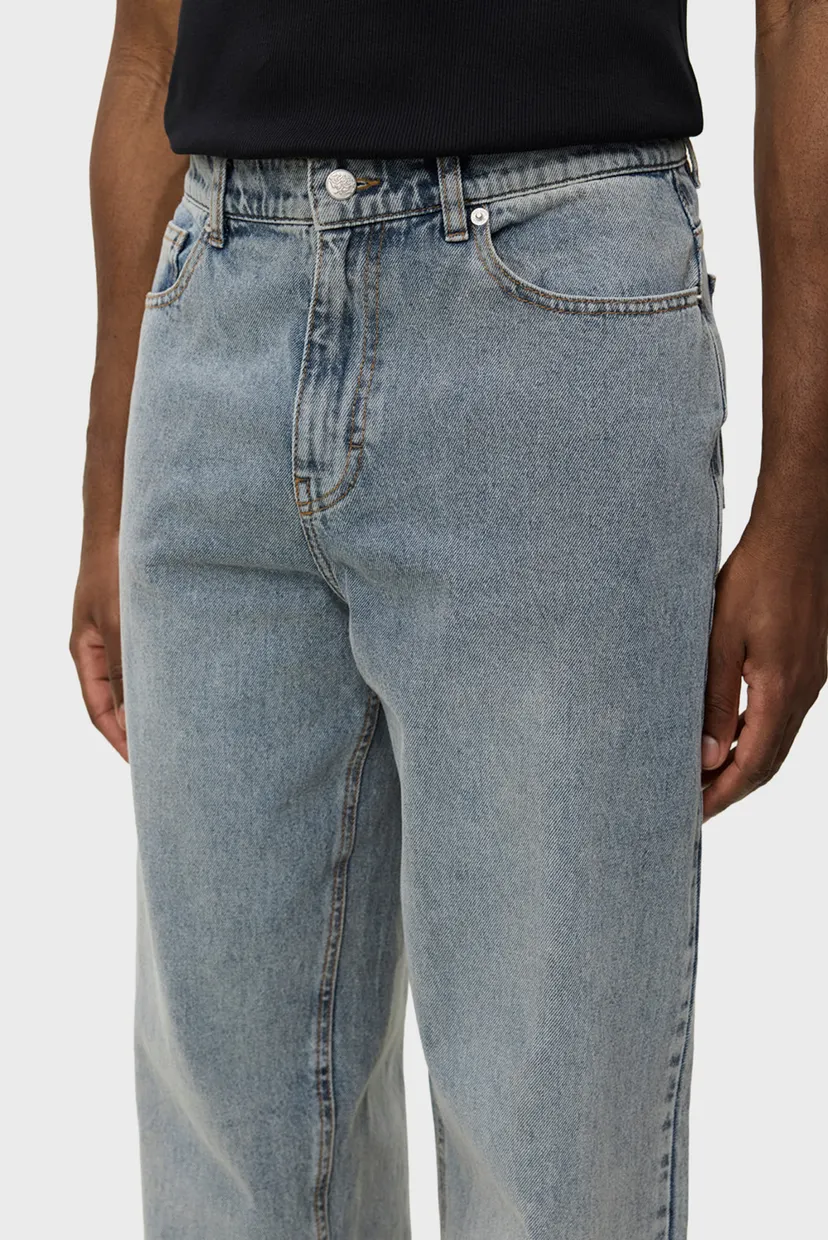 Чоловічі сині джинси Roi Washed 4