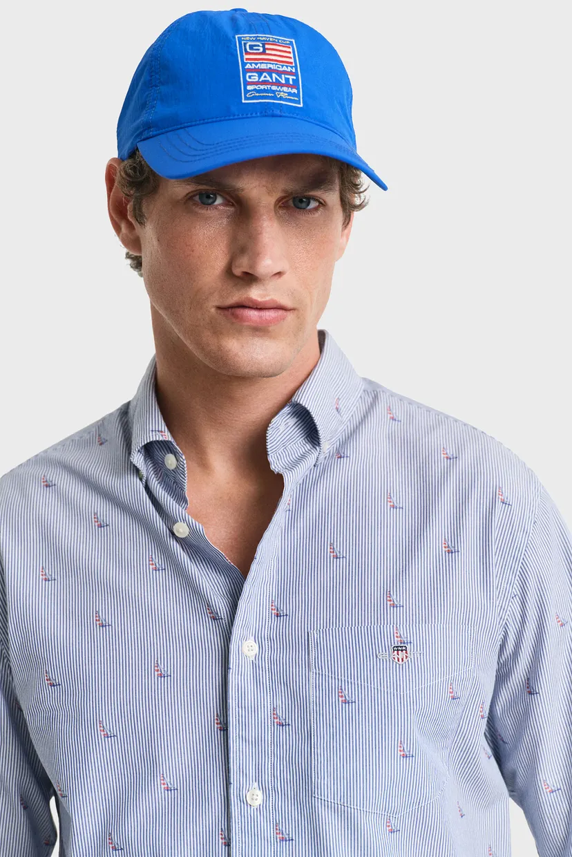 Чоловіча сорочка з візерунком REG SAILING FIL COUPE SHIRT 4