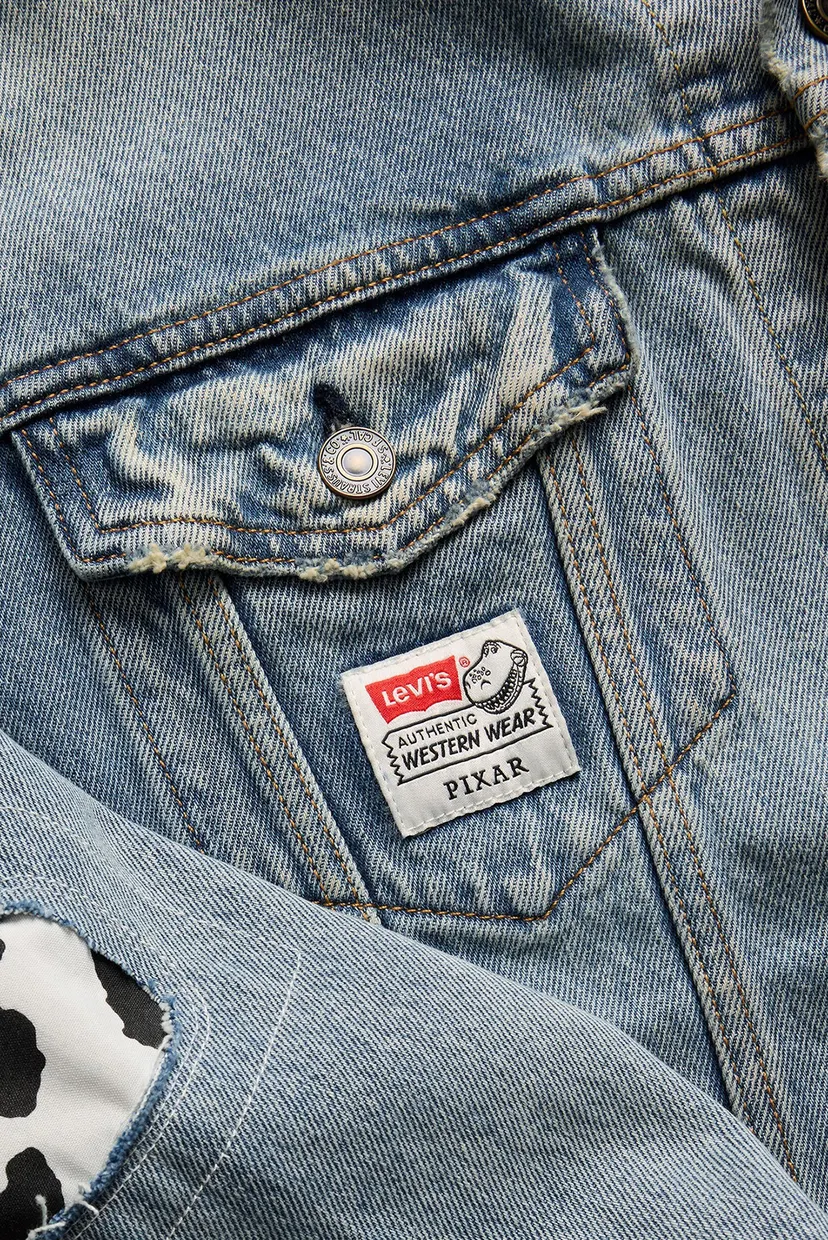 Мужская голубая джинсовая куртка Levi's® x Toy Story 5