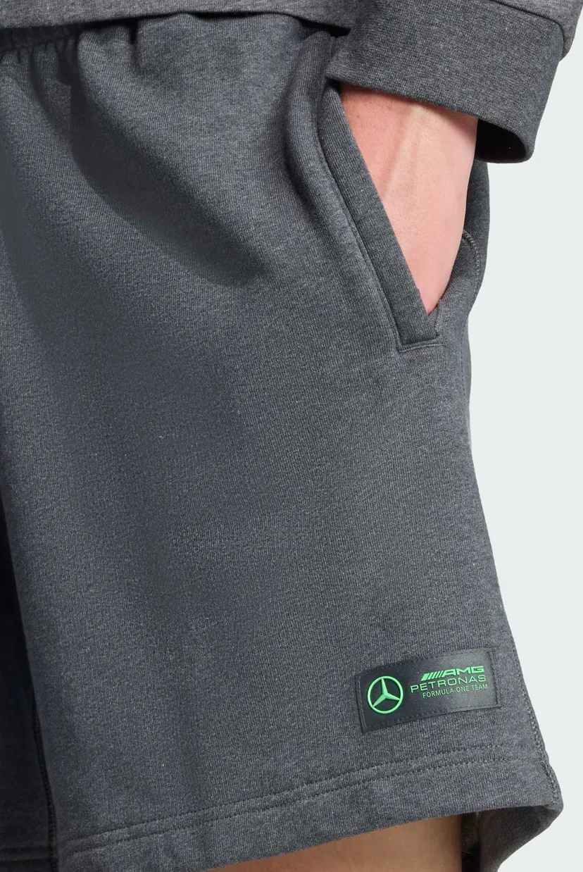Чоловічі темно-сірі шорти Mercedes - AMG Petronas Formula One Team Premium Sweat 5