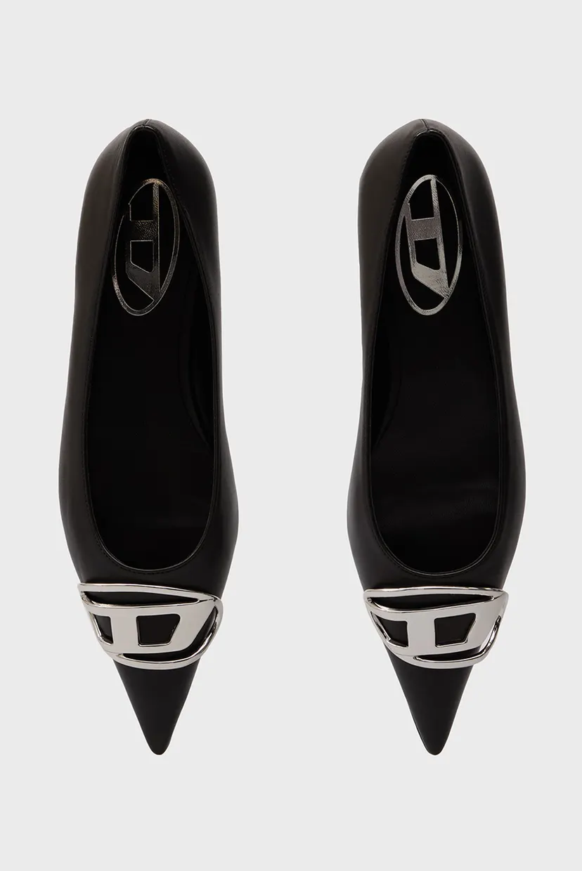 Женские черные балетки D-VENUS BAL SHOES 4