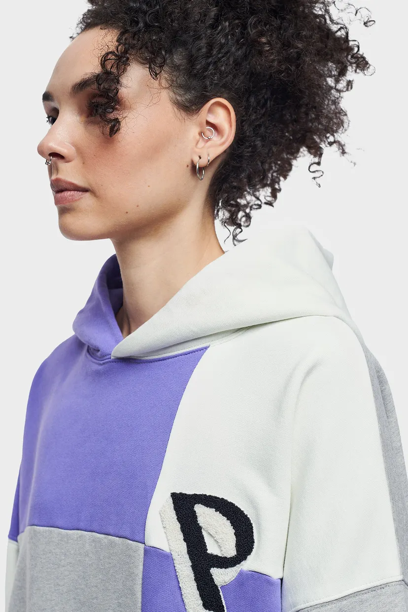 Женское худи Oversized Patchwork H GOTS 6