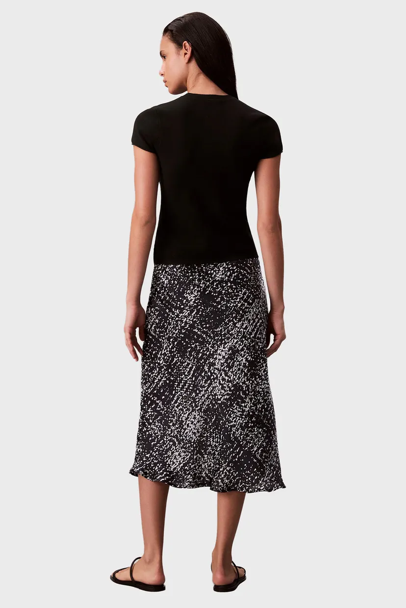 Жіноча спідниця Textured Satin Print 3