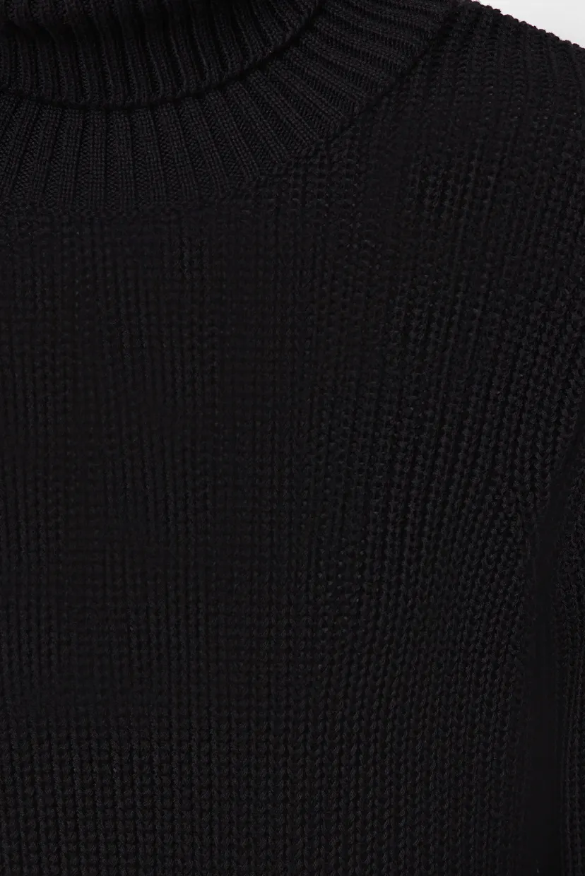 Женский черный гольф 5