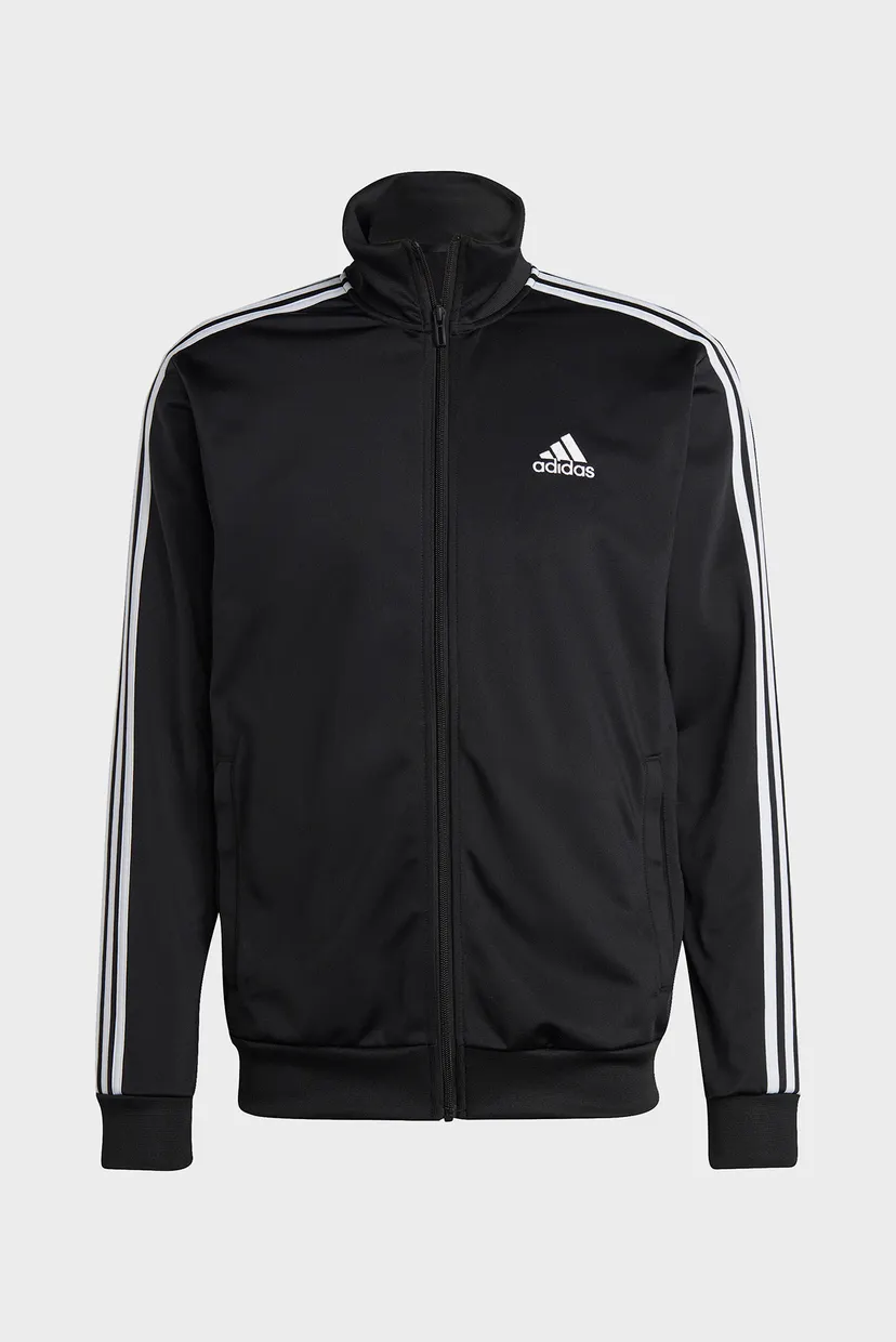 Мужской черный спортивный костюм (кофта, брюки) Basic 3-Stripes Tricot 8