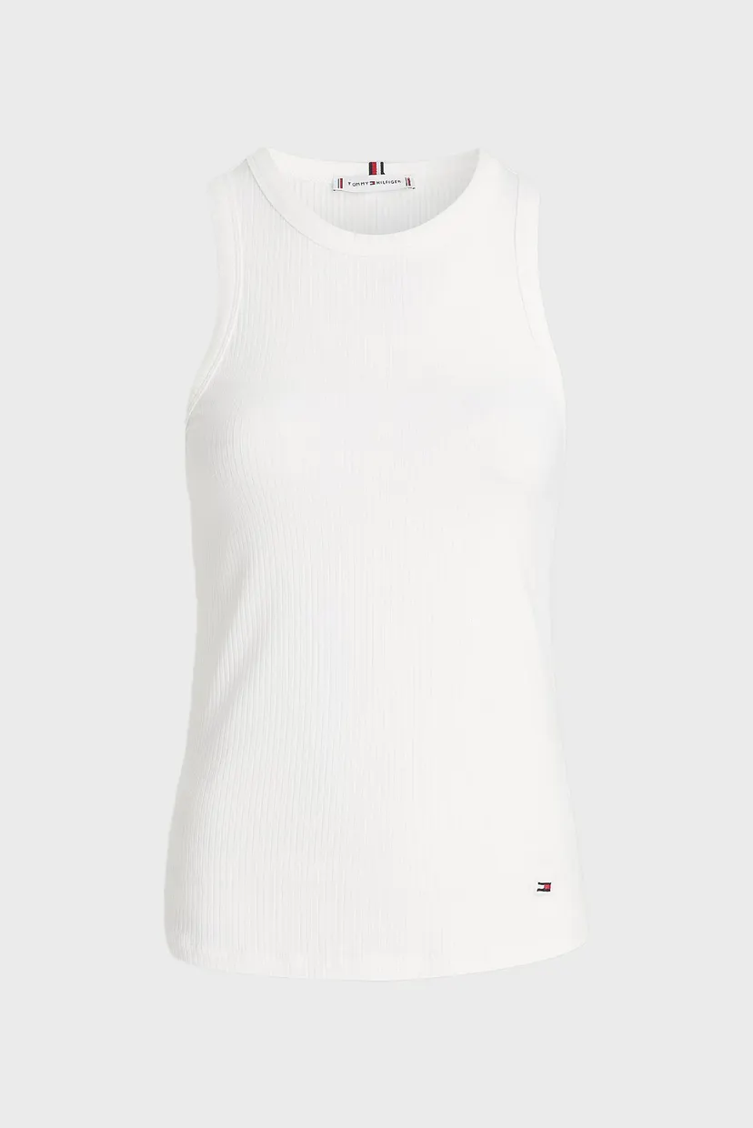 Жіноча біла майка SLIM 5X2 RIB TANK TOP NS 5