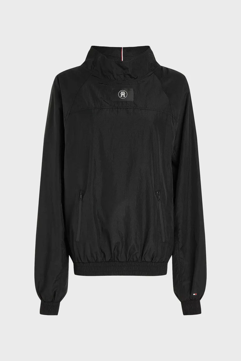 Женская черная ветровка SMD SHINE OVERSIZED POPOVER JKT 5