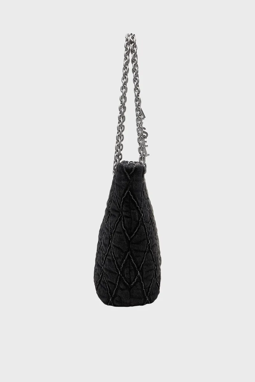 Жіноча чорна джинсова сумка CHARM-D SHOPPER M SHOPPING BAG 3