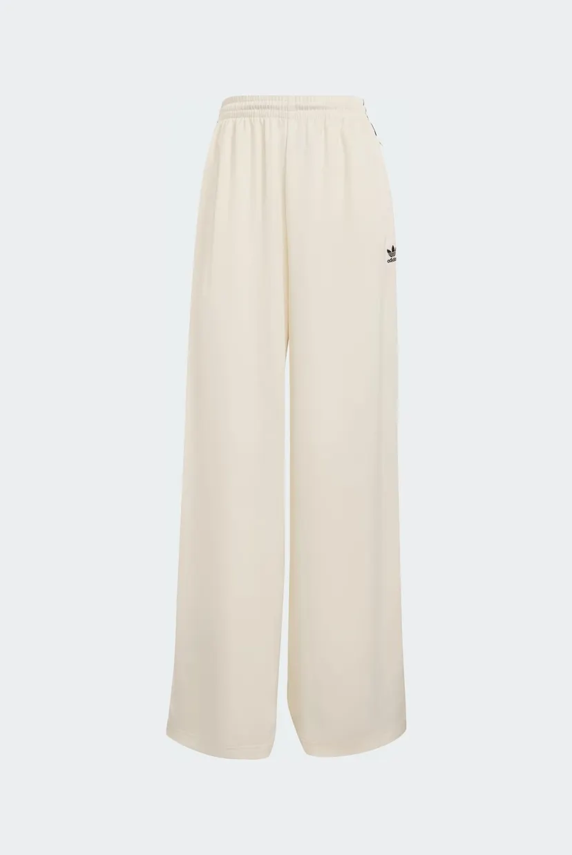 Женские белые спортивные брюки Satin Wide Leg 6