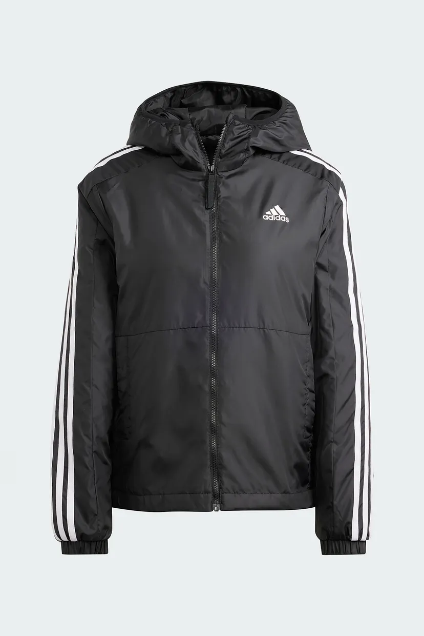 Женская черная куртка Essentials 3-Stripes Insulated 6