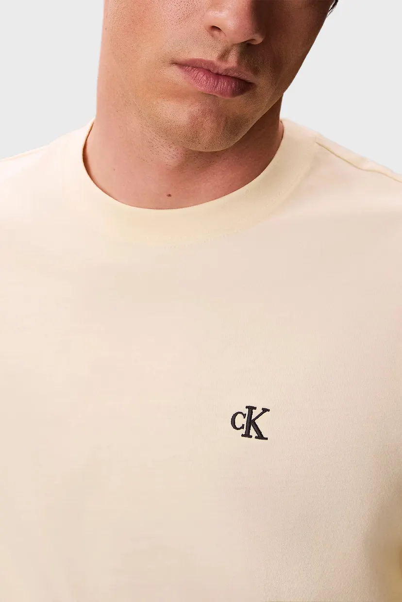 Чоловіча жовта футболка EASY MONOGRAM 5