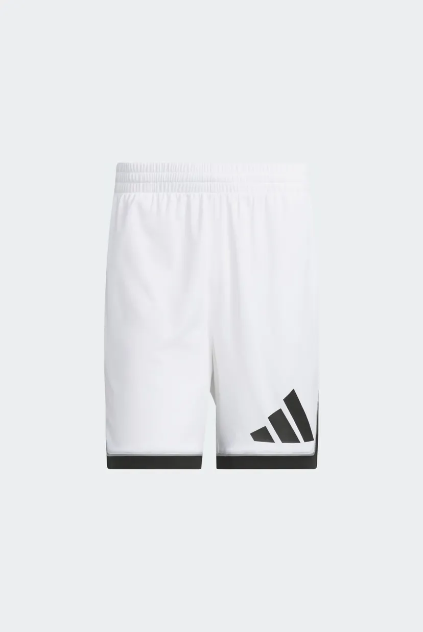 Чоловічі білі шорти adidas Basketball Badge of Sport 6