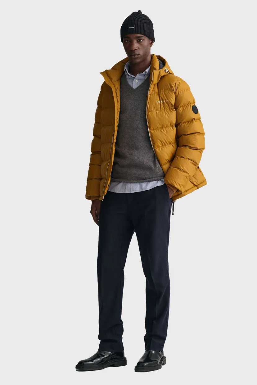 Мужская горчичная куртка ACTIVE CLOUD JACKET Gant 7006351 — MD-Fashion