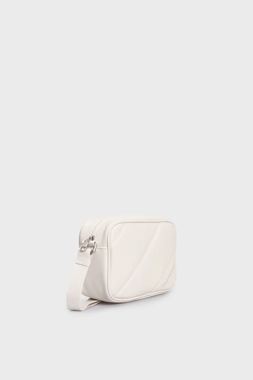 Жіноча біла сумка QUILTED CAMERABAG18 4