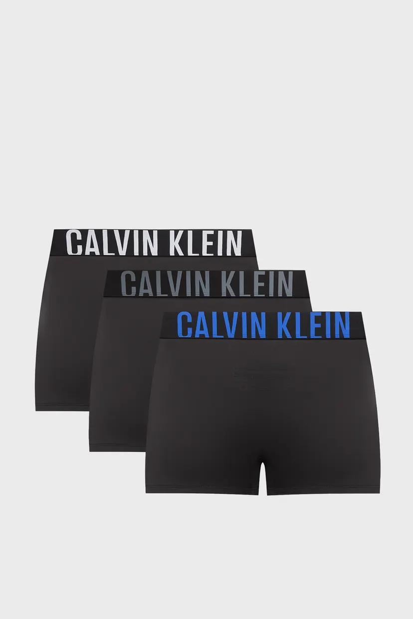 Мужские черные боксеры (3 шт) BOXER BRIEF 8
