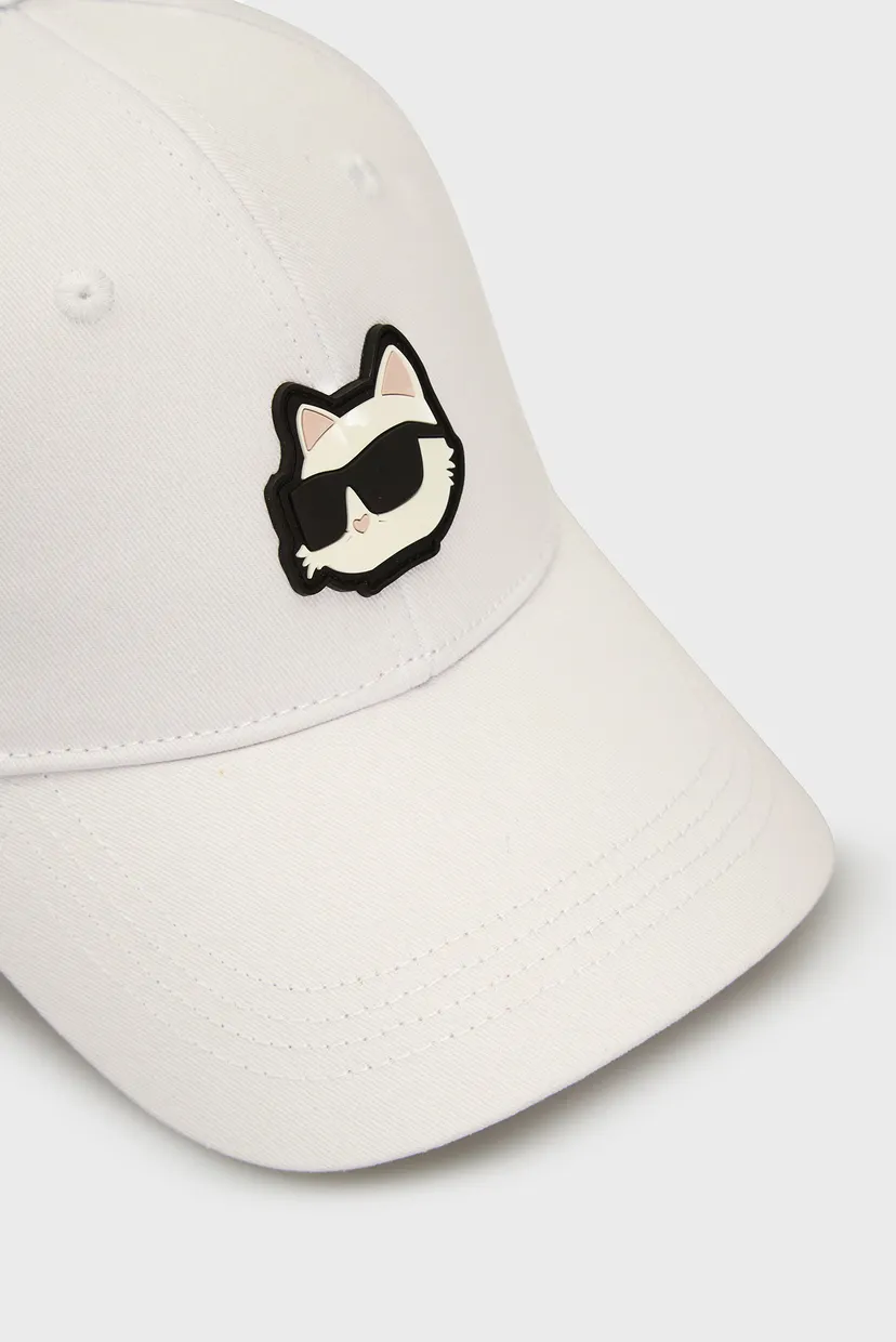 Жіноча біла кепка k ikonik 2.0 choupette 4