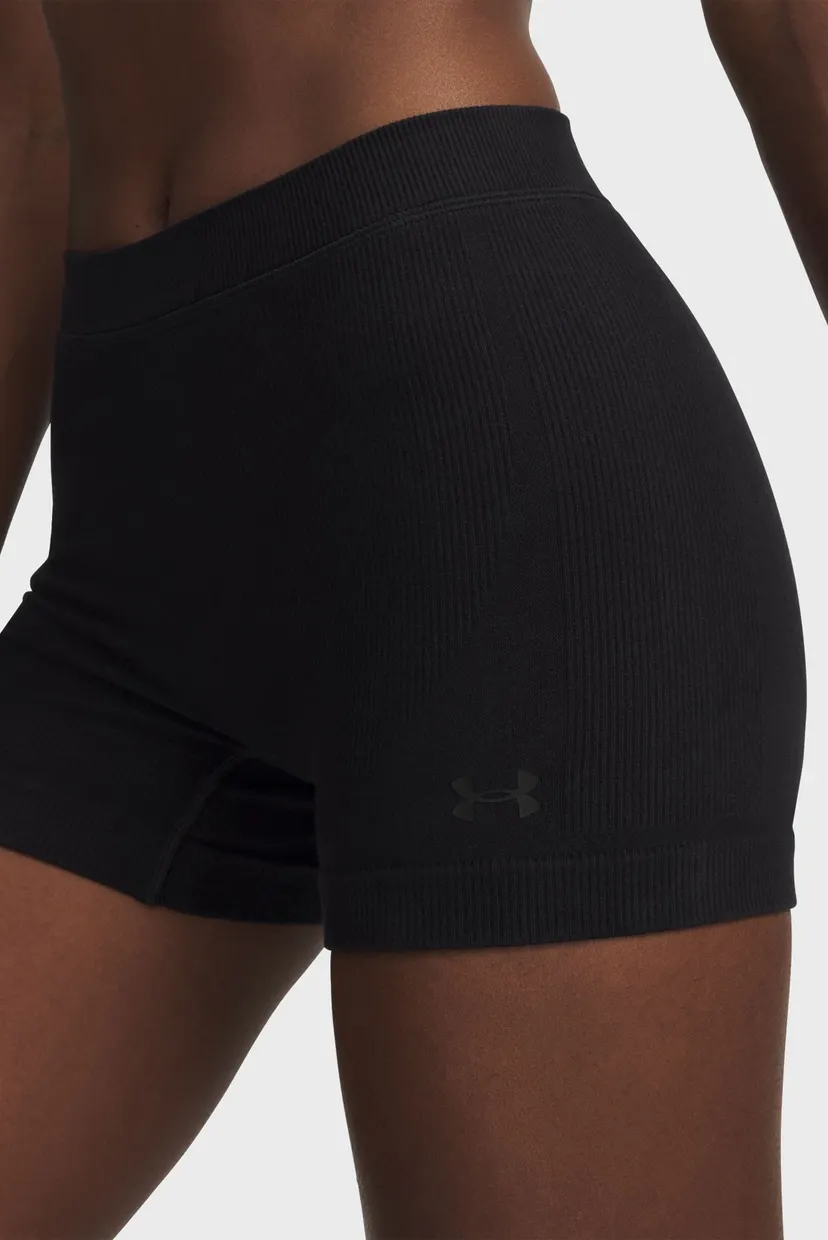 Женские черные шорты Seamless Cotton Shorty-BLK 3
