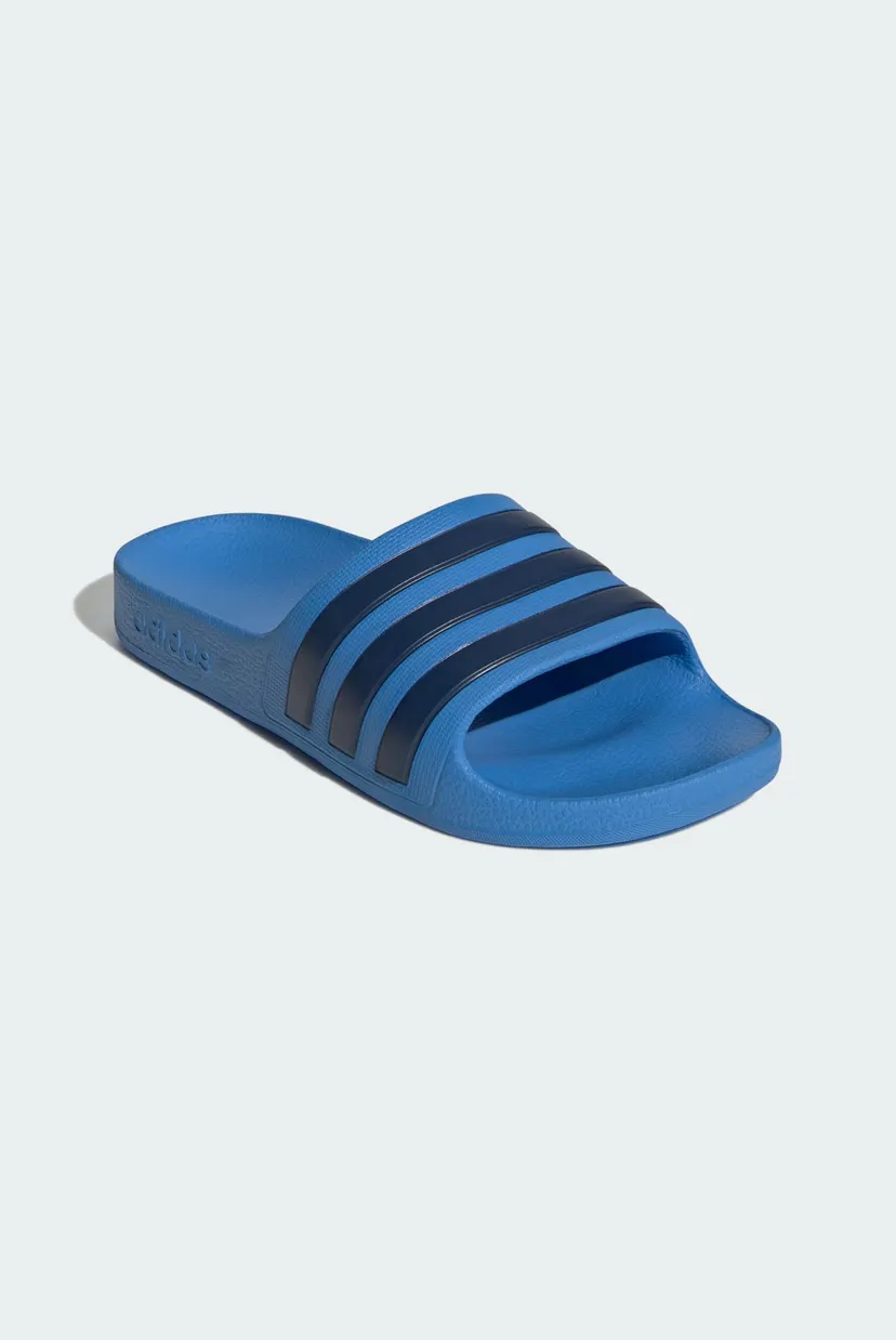 Детские синие слайдеры Adilette Aqua 4