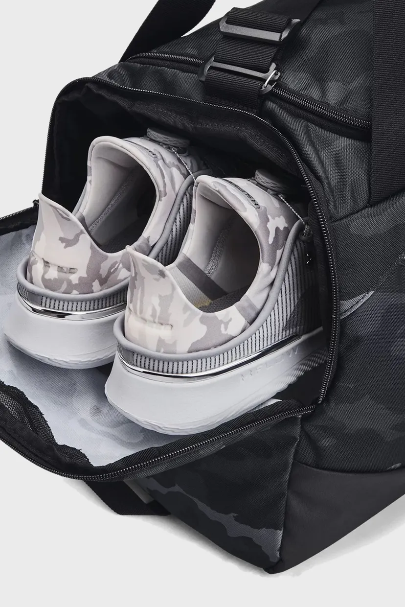 Чорна камуфляжна спортивна сумка UA Undeniable 5.0 Duffle MD 7