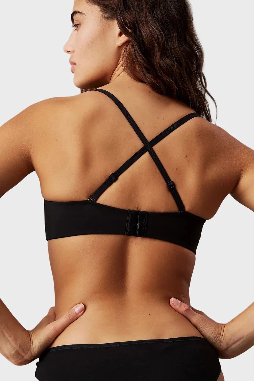 Женский черный бюстгальтер LIGHTLY LINED STRAPLESS 4