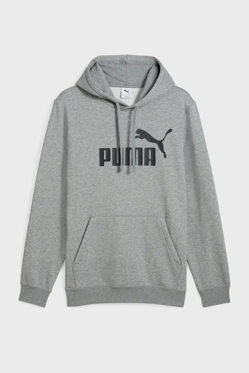 Мужское серое худи Essentials No. 1 Logo Hoodie Men 6