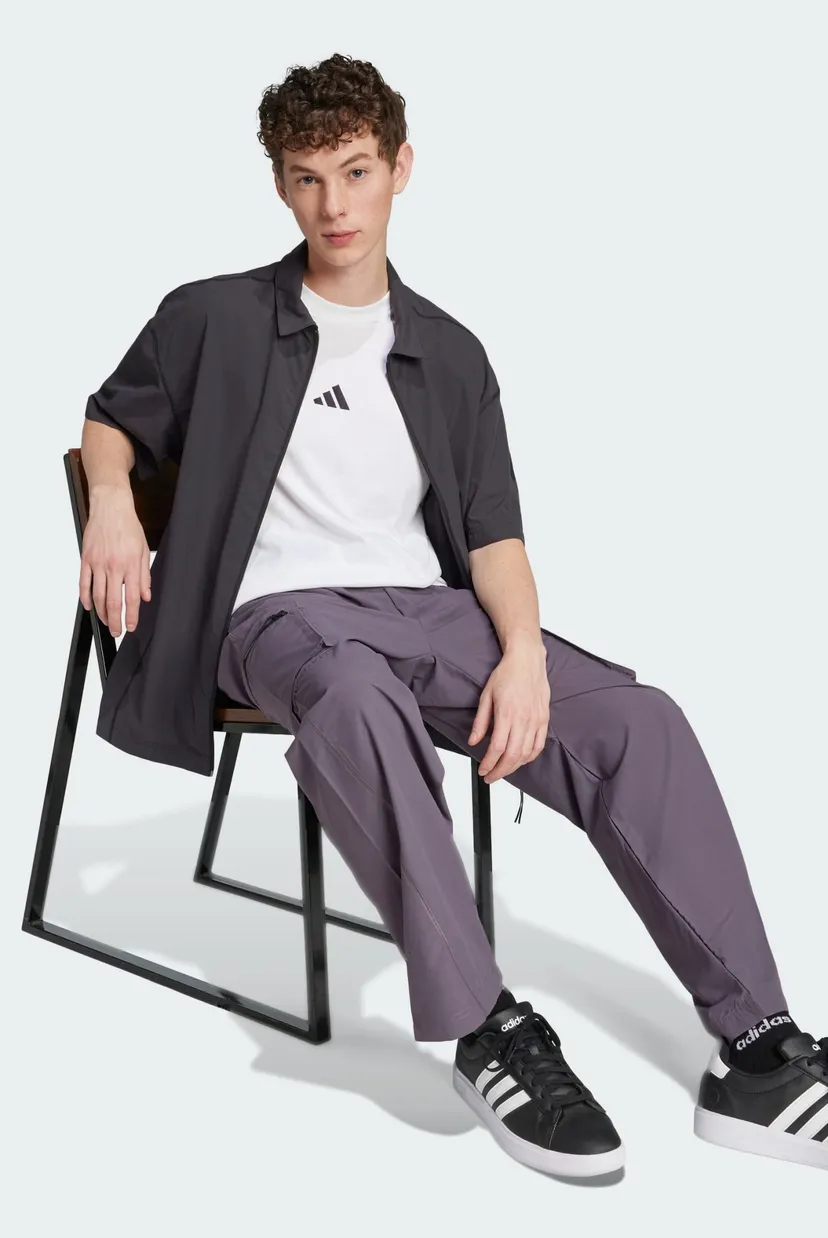 Мужские серые спортивные брюки City Escape Lightweight adidas