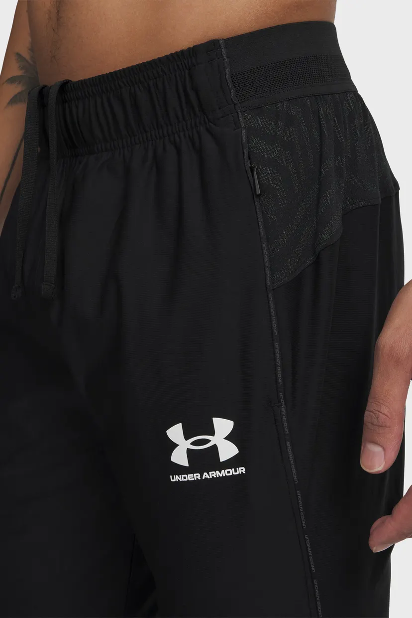 Мужские черные спортивные брюки UA M Ch. Pro Pant-BLK 4