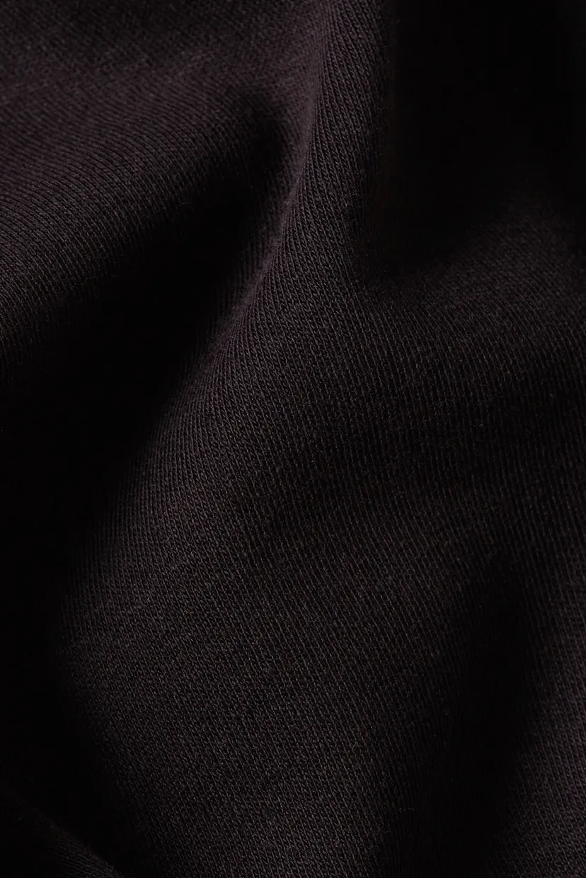 Женский черный лонгслив A line oversized 6