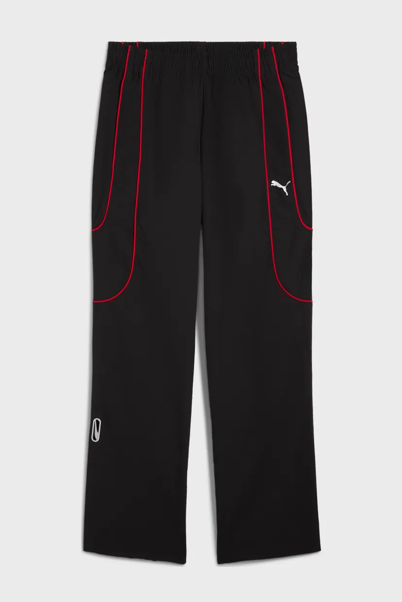 Мужские черные спортивные брюки PUMATECH Relaxed Track Pants Men 6