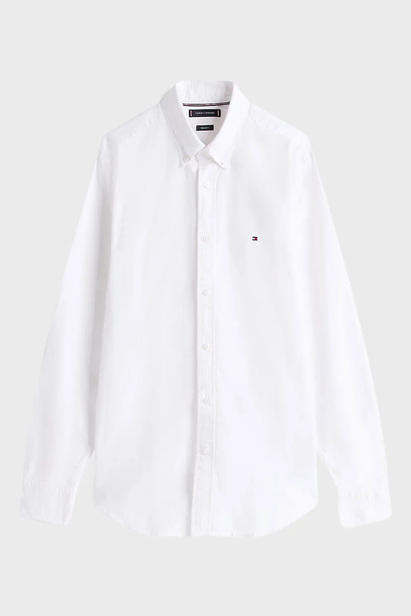 Чоловіча біла сорочка SOLID HERITAGE OXFORD RF 5