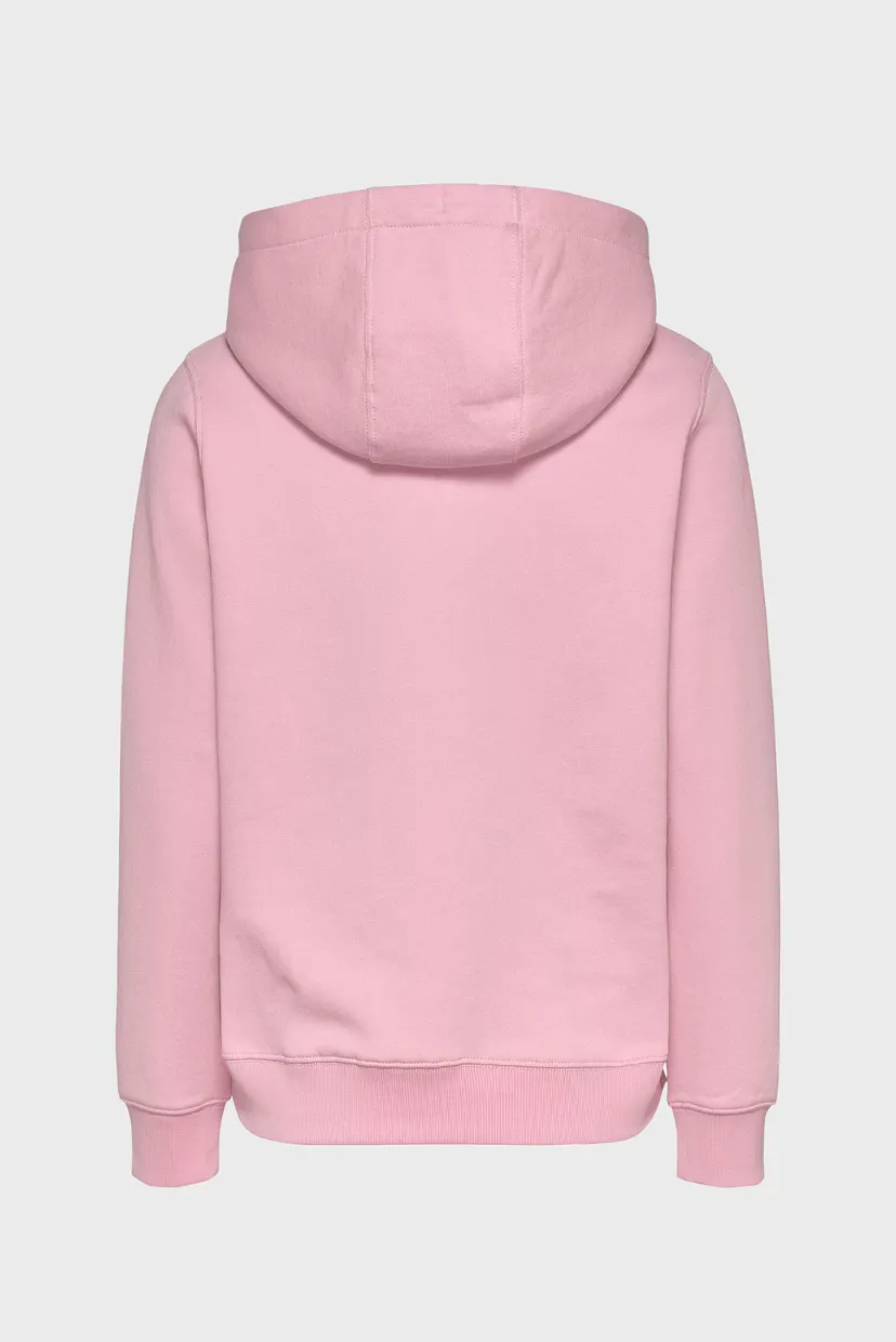 Жіноче рожеве худі TJW REG ESS LOGO HOODIE EXT 7