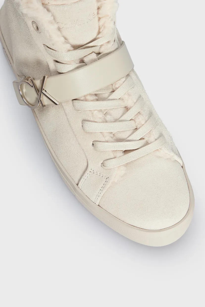 Женские бежевые замшевые хайтопы FLTFRM CUPSOLE HT W/HW SUE WL 4