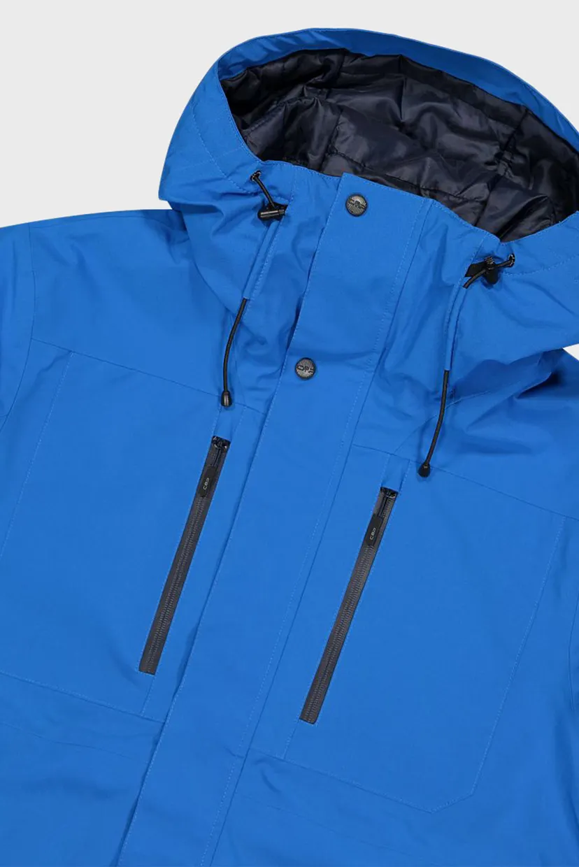 Мужская синяя лыжная куртка FIX HOOD MECHANICAL STR 5