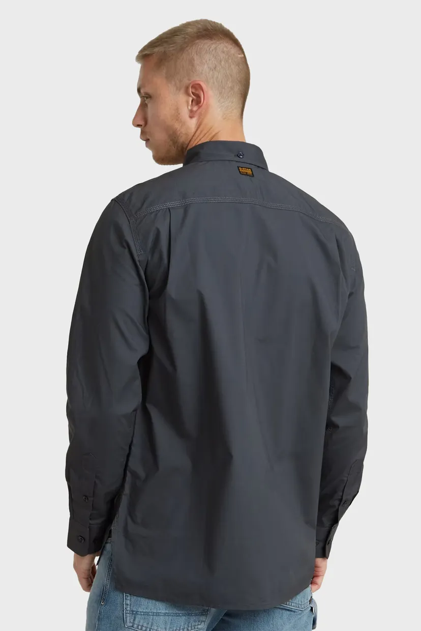 Чоловіча темно-синя сорочка One pkt regular shirt l/s 3