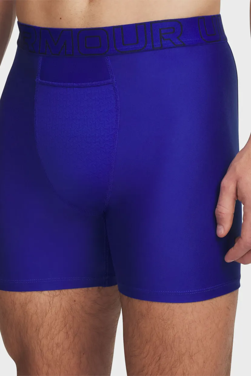 Мужские синие боксеры (2 шт) UA PERFORMANCE POUCH 4