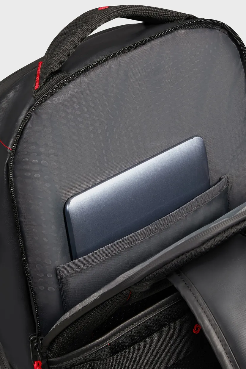 Черный рюкзак для ноутбука ECODIVER BLACK 6