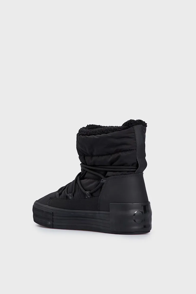 Женские черные луноходы BOLD VULC FLATF SNOW BOOT WN 5