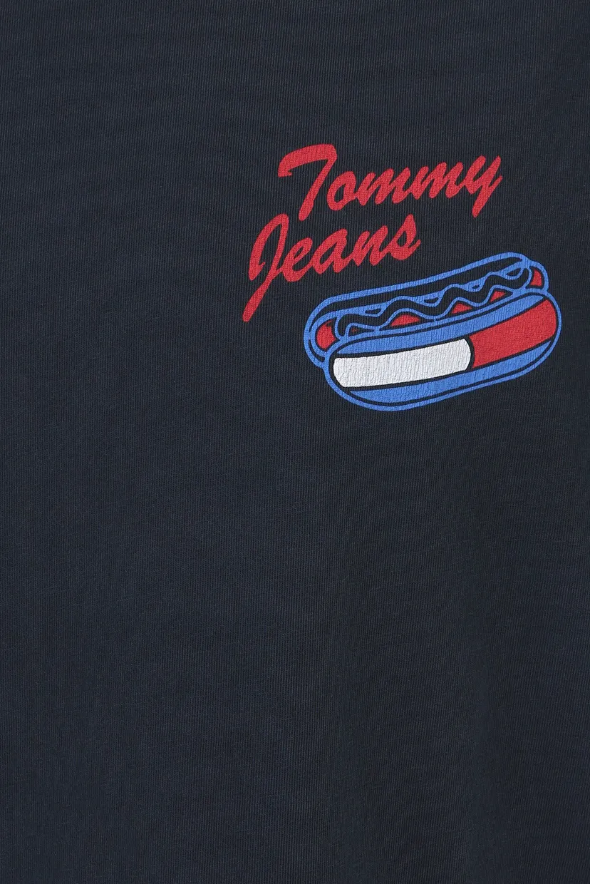 Чоловіча темно-синя футболка TJM REG UNISEX FUN NOVELTY TEE 3