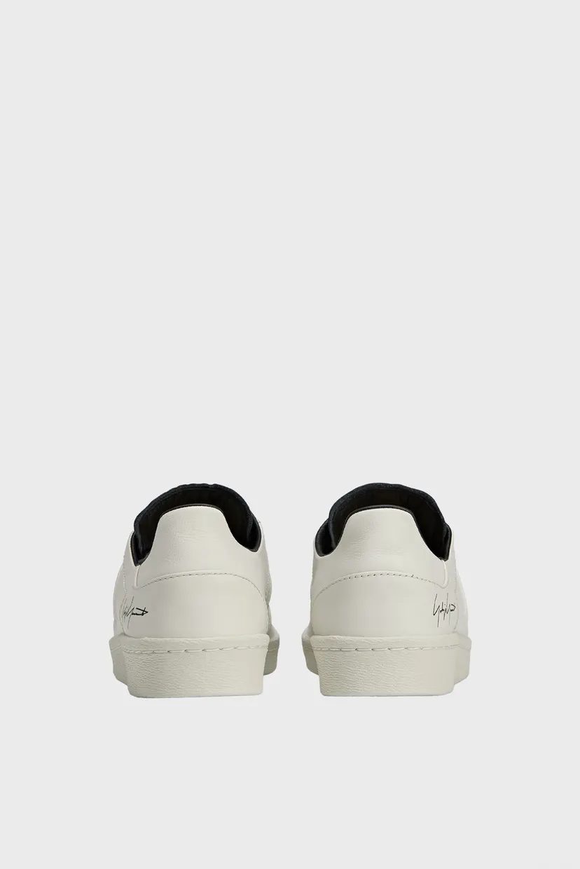 Светло-серые кожаные сникерсы Y-3 Superstar 6