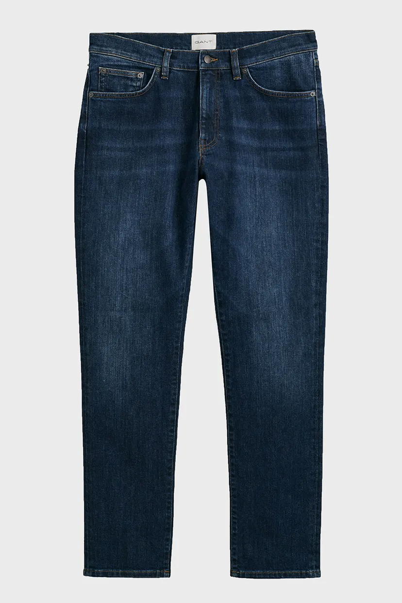 Мужские темно-синие джинсы SLIM GANT JEANS 6