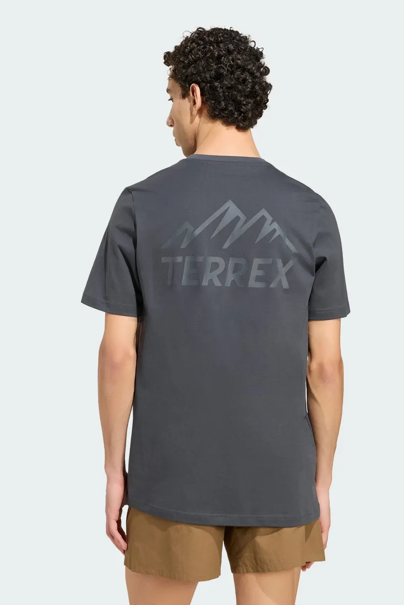 Чоловіча чорна футболка TERREX MOUNTAIN GRAPHIC 3