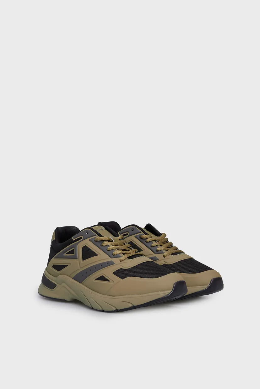 Чоловічі оливкові кросівки LOW TOP LACE UP 3