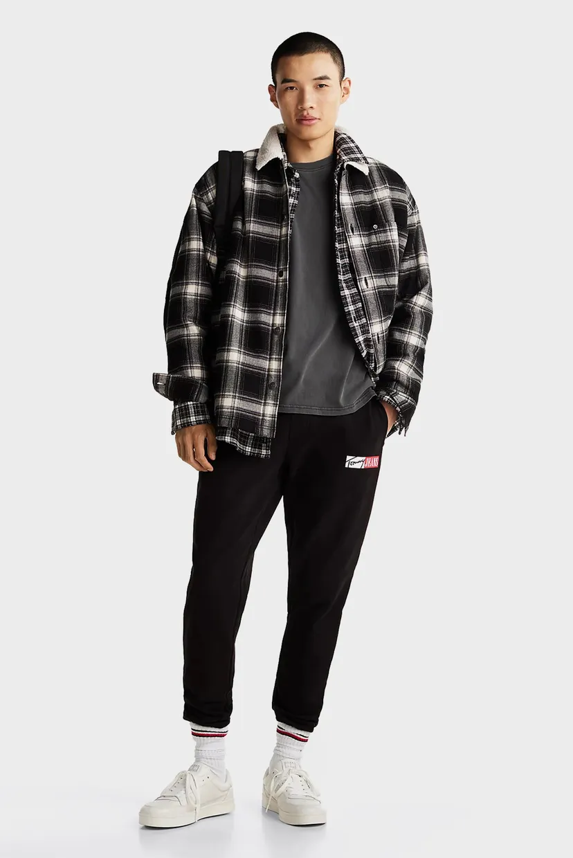 Чоловічі чорні спортивні штани TJM SLIM ENTRY Tommy Jeans DM0DM20277 ...