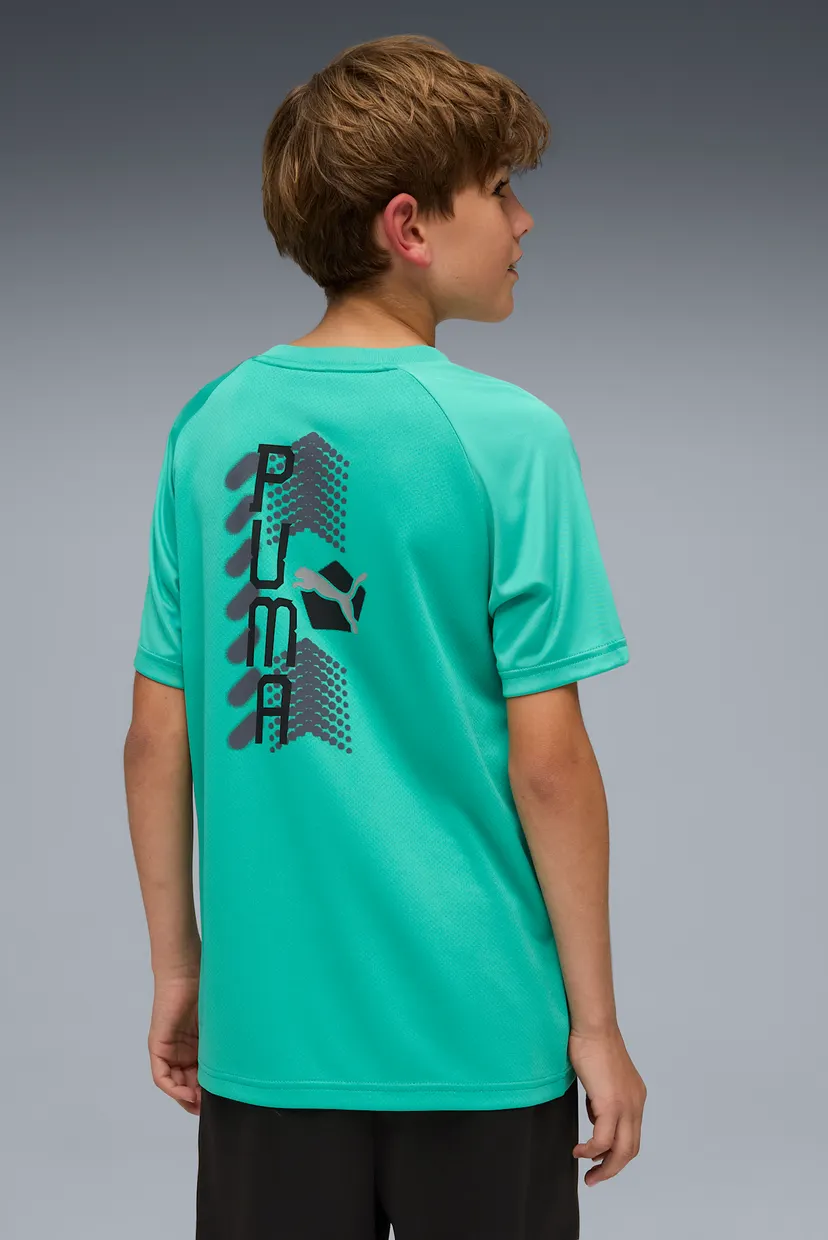 Детская зеленая футболка Active Sports Tee Youth 3